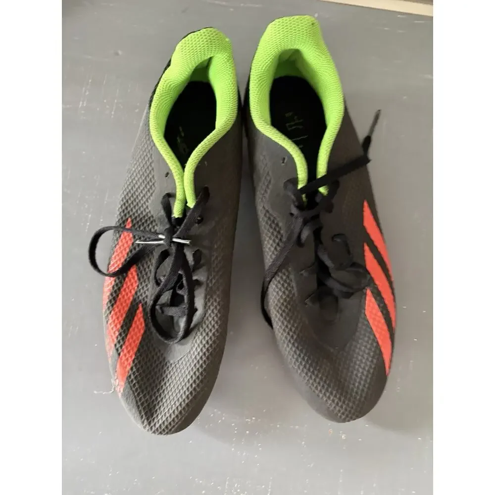 Adidas X Speed Soccer Cleats Black Red Green FG Mens Size 8.5 GW8499